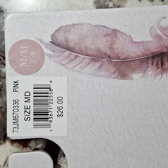 🌙 Jessica Simpson memory foam house slippers, flip flops. M 7/8. New! - Picture 2 of 11